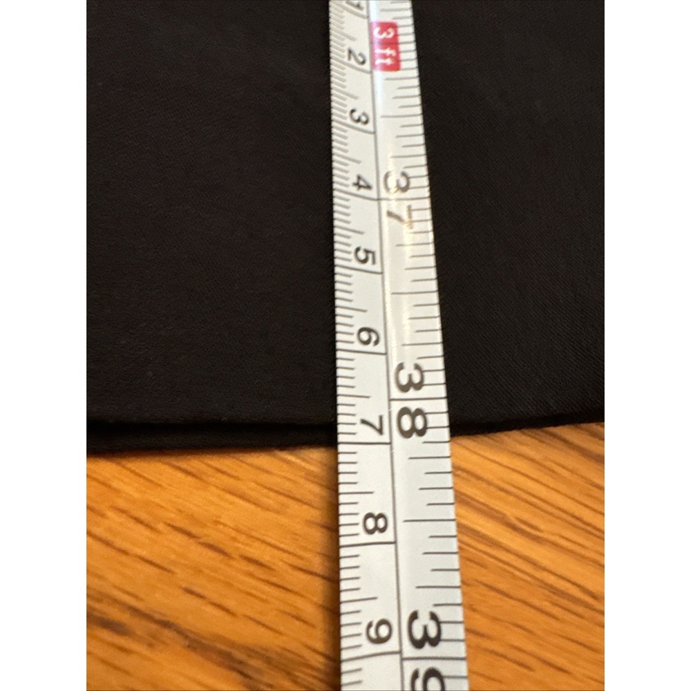 Chicos Juliet Ponte Ankle Pants Size 2.5 US 14 Black Pull On Stretch Career EUC - Picture 6 of 6